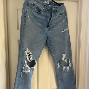Agolde 90’s distressed jeans
